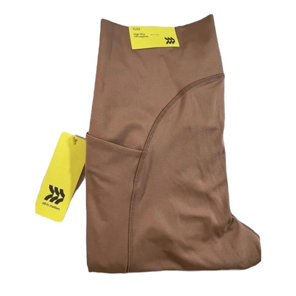 All in Motion Women’s Leggings, Color Taupe, Size Medium 7/8, NWT - Picture 3 of 7